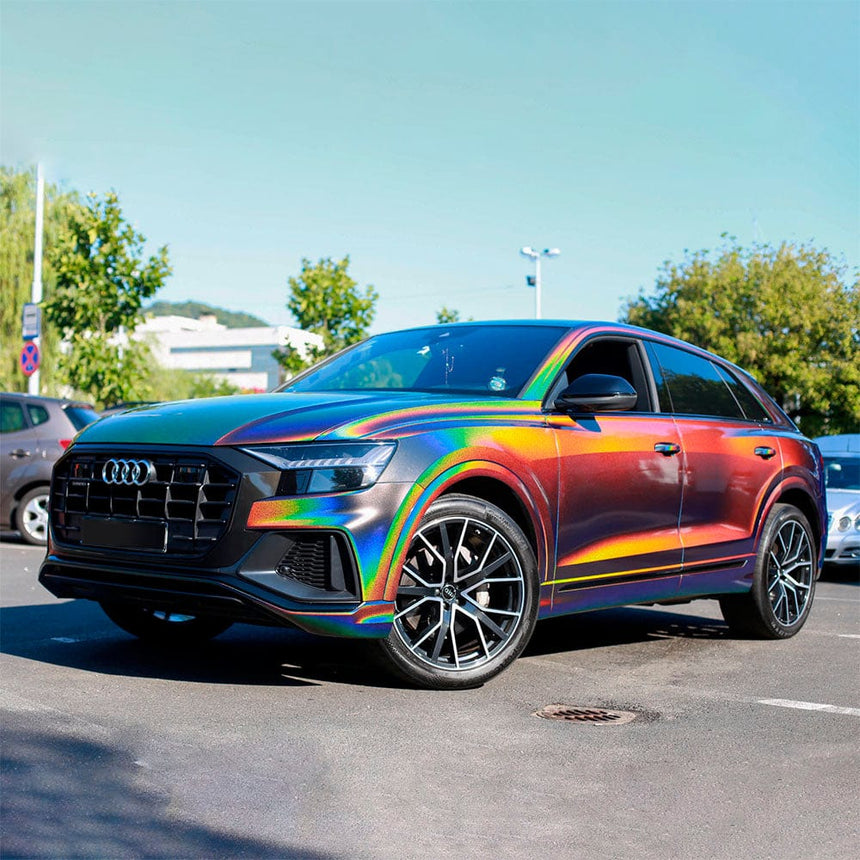 Rainbow Vortex (RD11-HD) Vinyl Wrap - High Quality Car Wraps, vinyl wraps, supper matte & high-gloss colors - Teckwrap