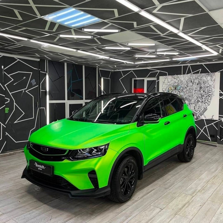 Paradise Green (SMT12) Vinyl Wrap - High Quality Car Wraps, vinyl wraps, supper matte & high-gloss colors - Teckwrap