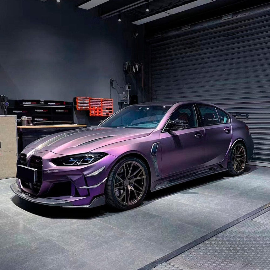 Venetian Violet (SMT03) Vinyl Wrap - High Quality Car Wraps, vinyl wraps, supper matte & high-gloss colors - Teckwrap