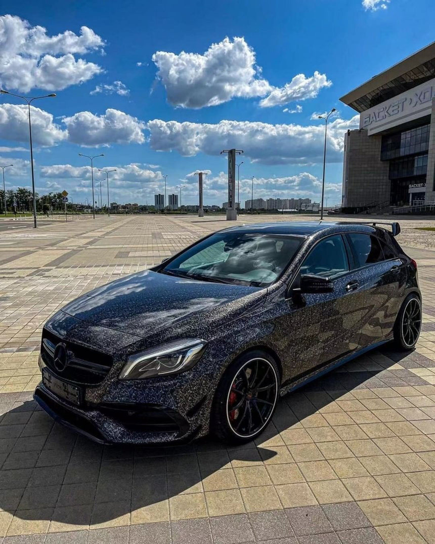 Gloss Dark Forged Carbon (RCF09) Vinyl Wrap - High Quality Car Wraps, vinyl wraps, supper matte & high-gloss colors - Teckwrap